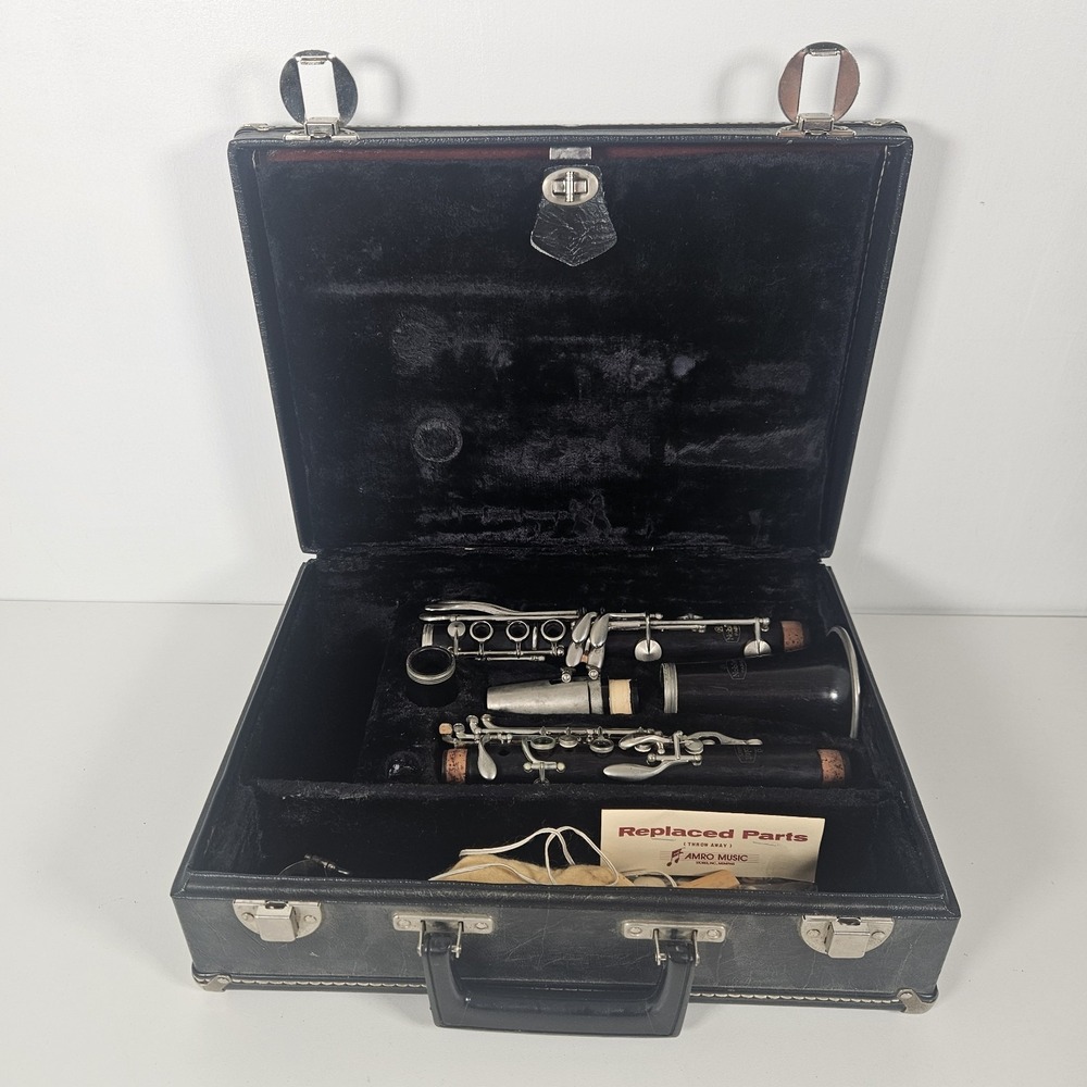 Leblanc D. Noblet 40 France Intermediate Model Clarinet Circa 1950s